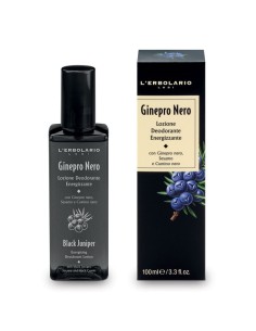 Lerbolario Ginepro Nero Deo Losion