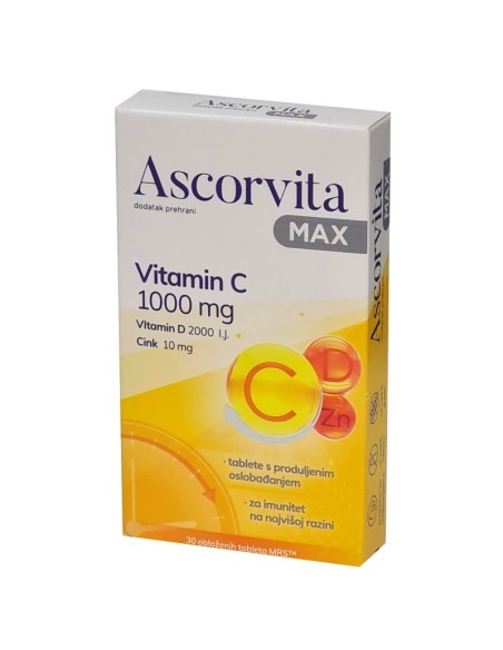 Ascorvita Max tablete