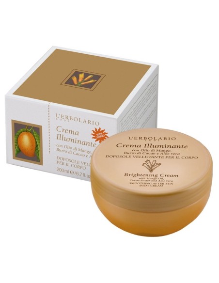 Lerbolario Sun Crema Illuminante - Svjetlucava krema nakon sunčanja NOVO