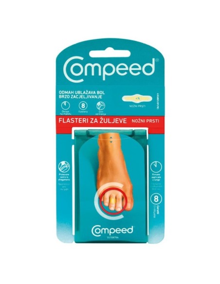 Compeed Flasteri za žuljeve na nožnim prstima