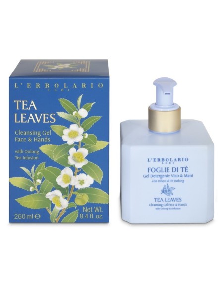 Lerbolario Tea Leaves Gel za čišćenje lica i ruku