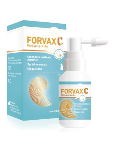Hamapharm Forvax C uljni sprej za uho