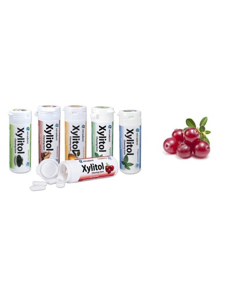 Miradent Xylitol žvakaće gume za oralnu njegu, dodatak prehrani