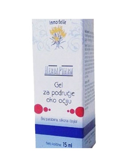HerbaPharm Immortelle gel za područje oko očiju
