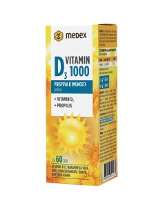 Medex Vitamin D3 sprej 2
