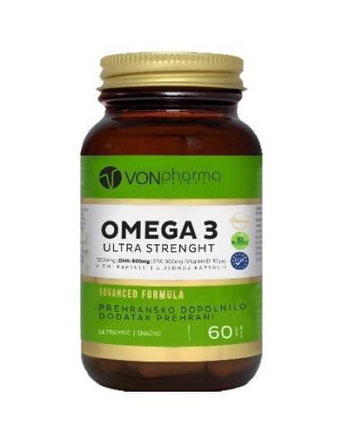 VonPharma Omega 3 ultra  strength 600mg