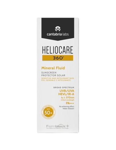 Heliocare 360º Mineral Fluid SPF50+