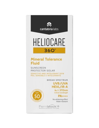 Heliocare 360º Mineral Tolerance Fluid SPF50+