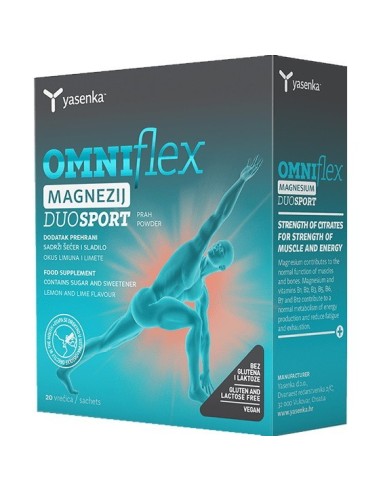 Yasenka Omniflex Magnezij Duosport prah