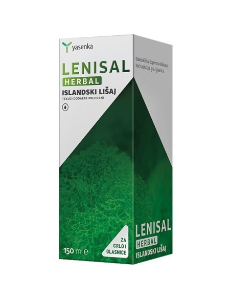 Yasenka Lenisal Herbal Islandski lišaj tekući dodatak prehrani