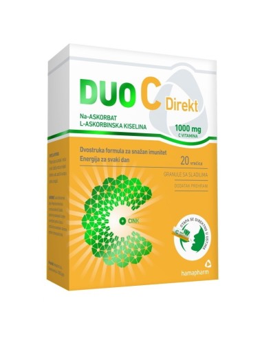 Hamapharm Duo C Direkt 1000mg granule