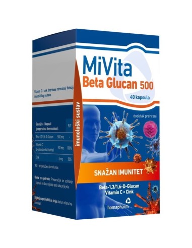 Hamapharm MiVita Beta Glucan kapsule