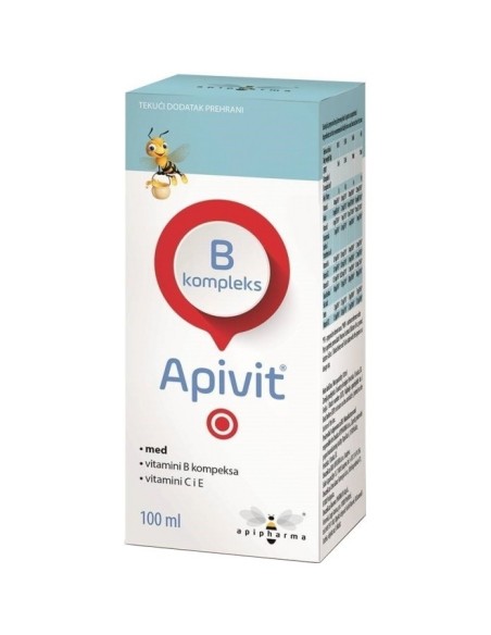Apipharma Apivit B kompleks tekući dodatak prehrani