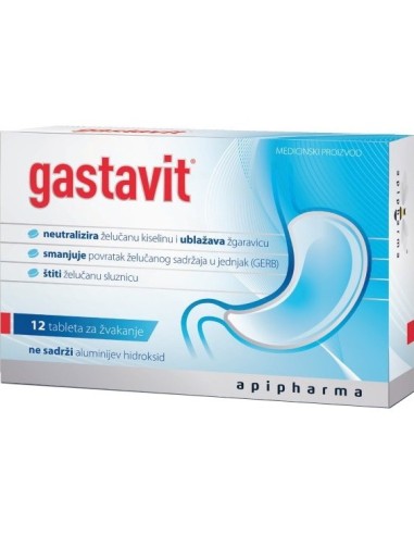 Apipharma Gastavit tablete