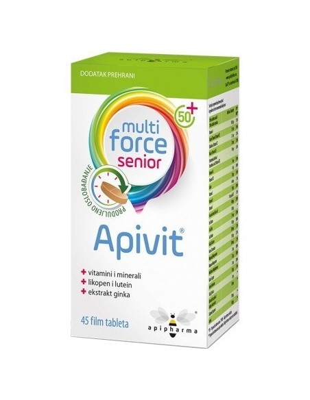 Apipharma Apivit Multiforce Senior tablete