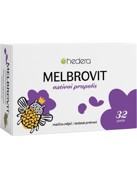 Hedera Melbrovit matična mliječ u pastilama