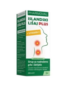 Pharmoval Islandski lišaj plus sirup