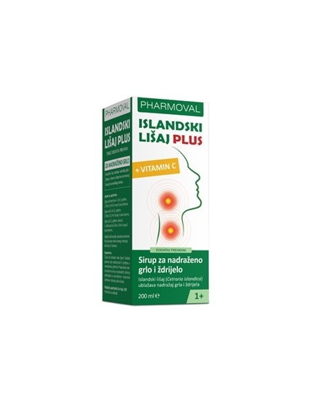Pharmoval Islandski lišaj plus sirup