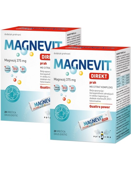 Apipharma Magnevit direkt vrećice DUO