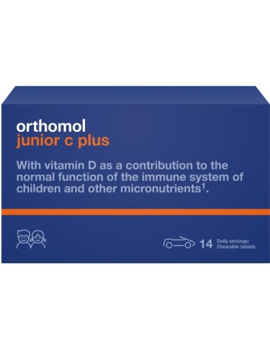 Orthomol Junior Plus C Tablete za žvakanje