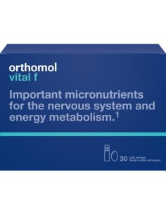 Orthomol Vital F bočice