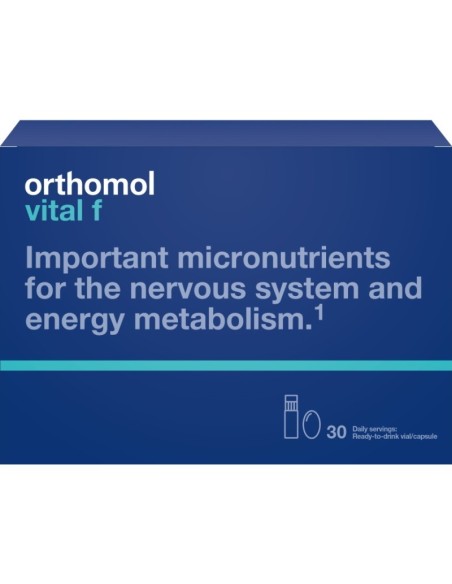 Orthomol Vital F bočice
