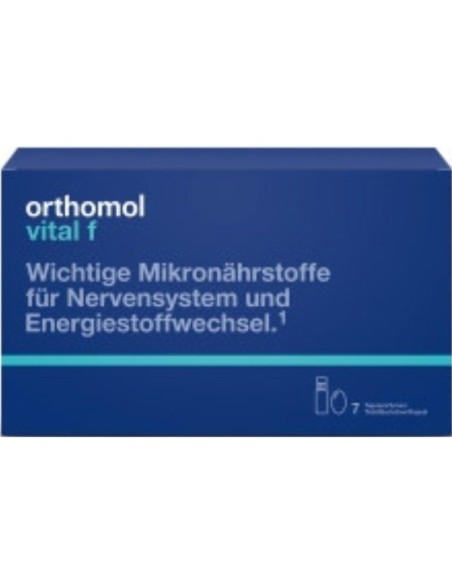 Orthomol Vital F bočice