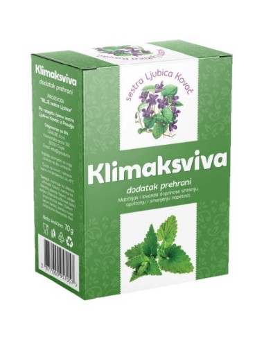 Vivia Klimaksviva čaj Sestra Ljubica Kovač