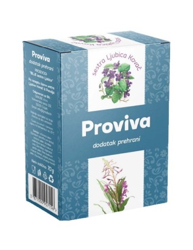 Vivia Proviva čaj Sestra Ljubica Kovač