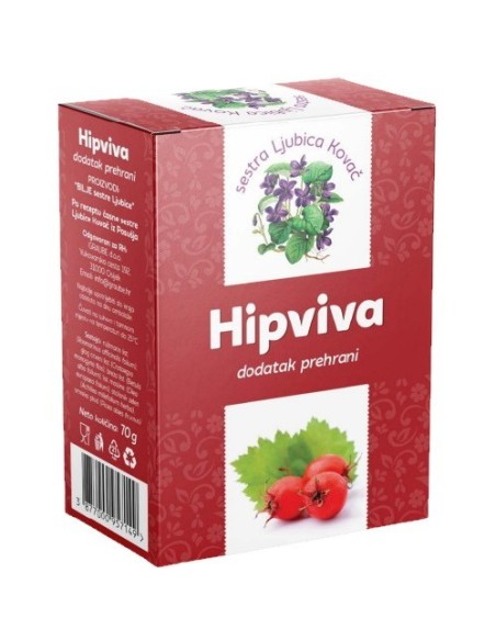 Vivia Hipviva čaj Sestra Ljubica Kovač