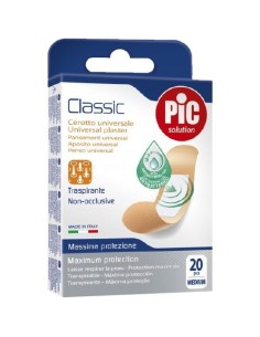 PiC Antibakterijski flaster Classic Medium