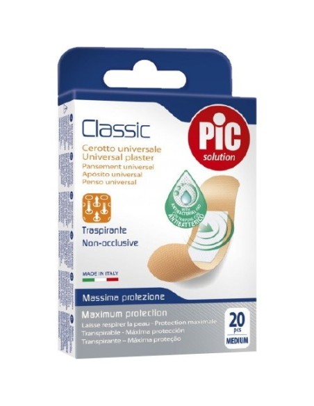 PiC Antibakterijski flaster Classic Medium