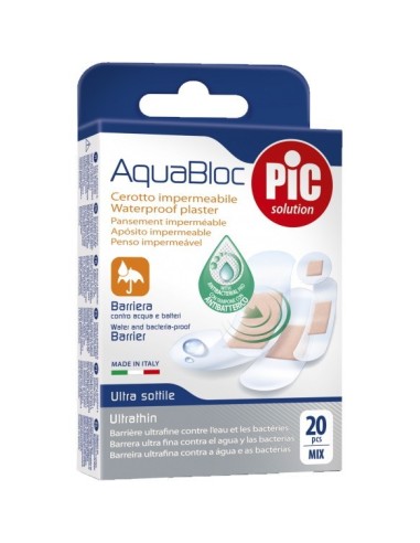 PiC Antibakterijski flaster Aquabloc Mix 20