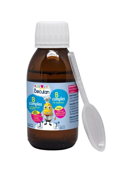 Becutan KIDS VITS B-complex tekući dodatak prehrani s vitaminima B