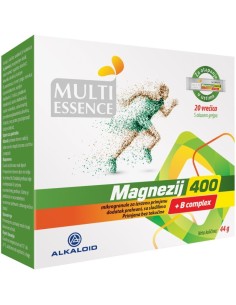 Alkaloid Multi Essence Magnezij 400 + B complex Mikrogranule za izravnu primjenu