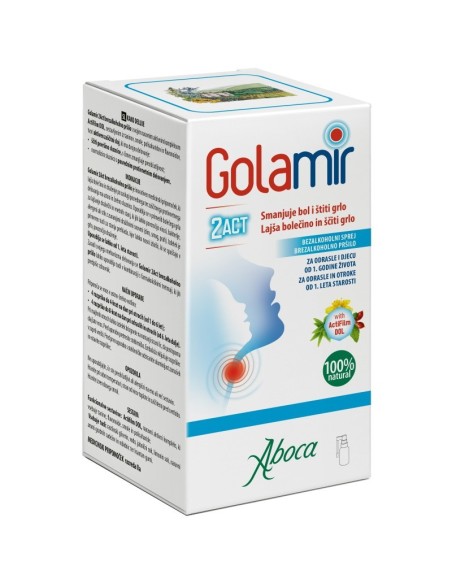Aboca Golamir 2ACT bezalkoholni sprej