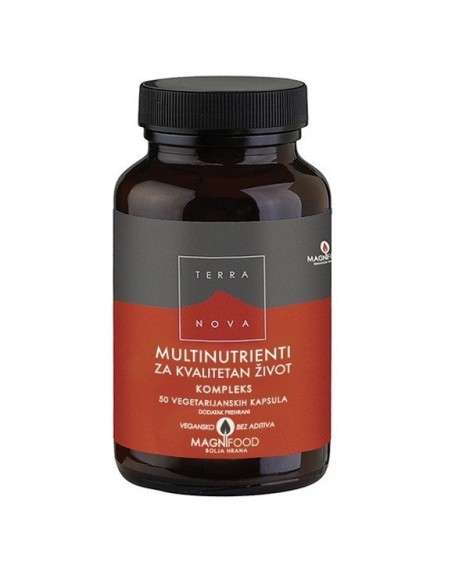 Terranova Living Multivitamini kompleks za kvalitetan život kapsule
