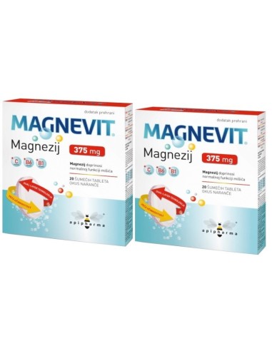 Apipharma Magnevit šumeće tablete DUO
