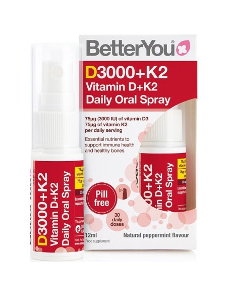 Better You D3000+K2 Vitamin u spreju