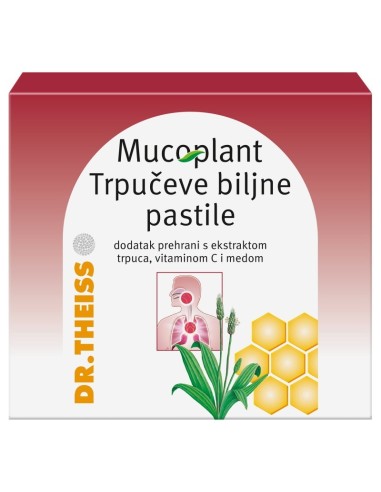 Dr. Theiss Mucoplant Trpučeve biljne pastile