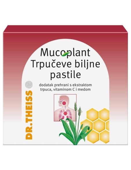 Dr. Theiss Mucoplant Trpučeve biljne pastile