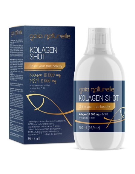 Gaia Naturelle Kolagen shot 10000, dodatak prehrani