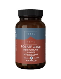 Terranova Folat 400 mcg kompleks kapsule