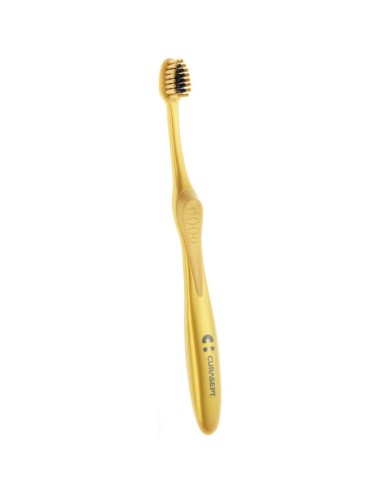Curasept Gold Luxury zubna pasta za izbjeljivanje + četkica