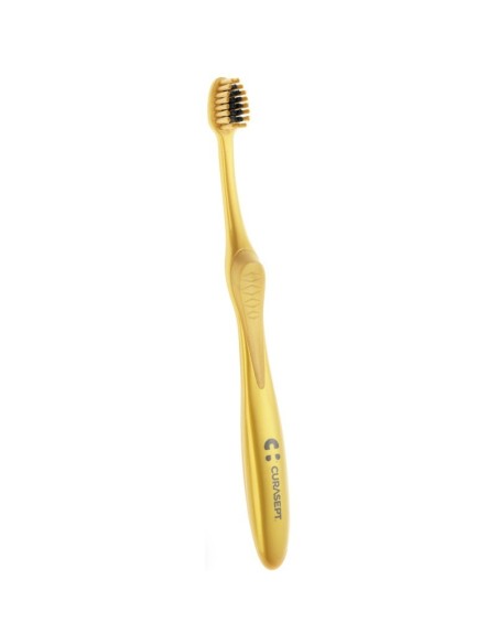 Curasept Gold Luxury zubna pasta za izbjeljivanje + četkica