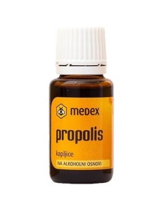 Medex Propolis kapi 10% s alkoholom