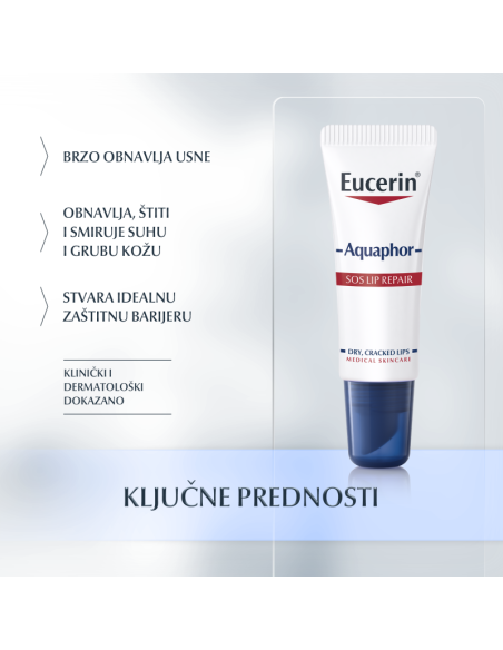 Eucerin Aquaphor SOS Balzam za usne 63875
