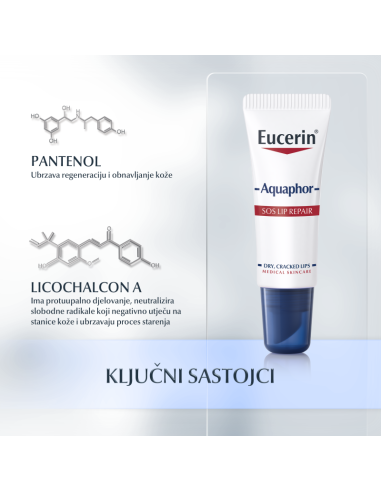 Eucerin Aquaphor SOS Balzam za usne 63875