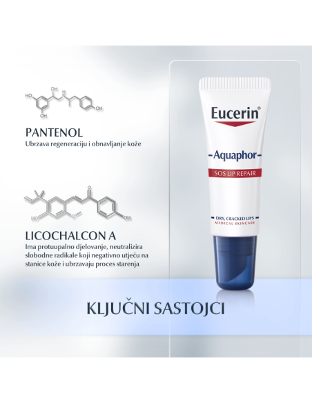 Eucerin Aquaphor SOS Balzam za usne 63875