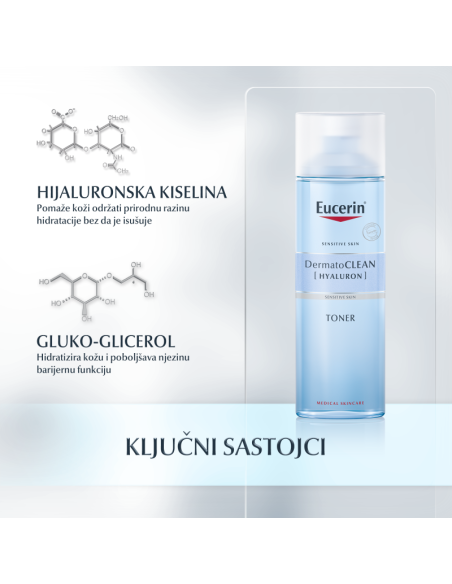 Eucerin DermatoCLEAN [HYALURON] tonik za lice 63995